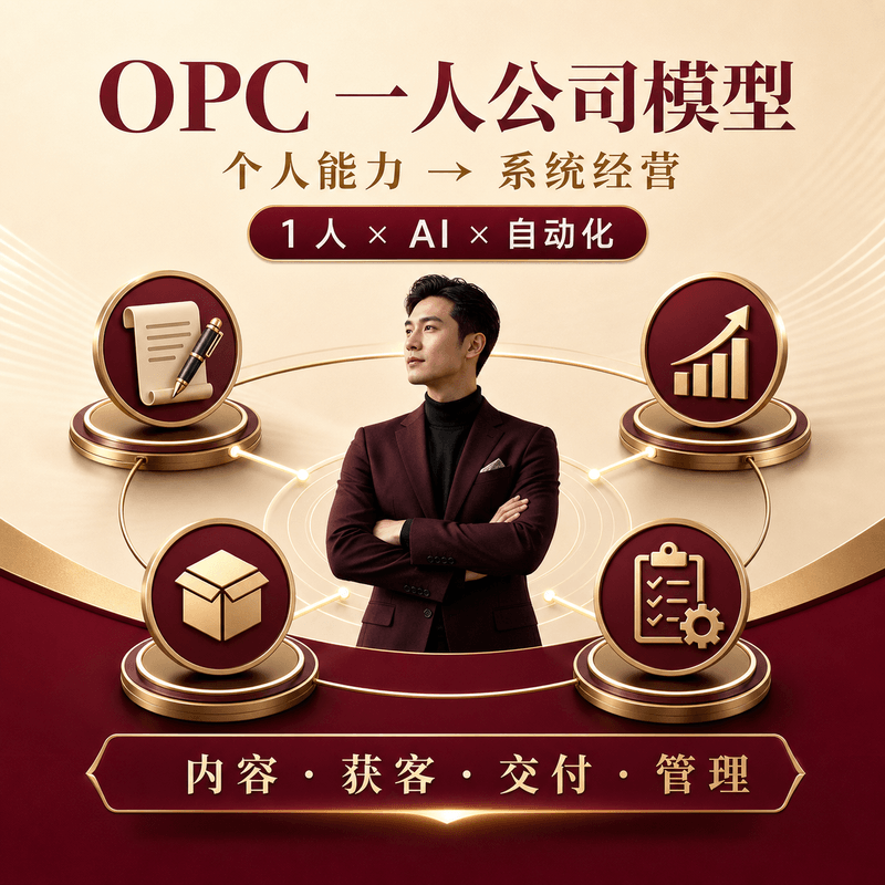 OPC 一人公司模型